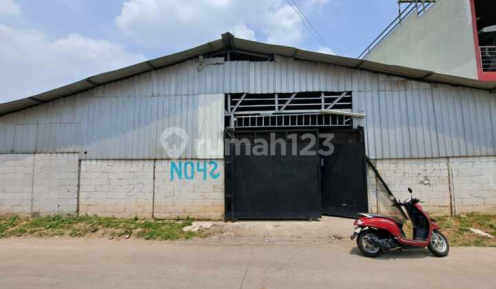 For Sale Warehouse Cipondoh Gondrong 487M² 2.5 KM to GT Toll Karang Tengah