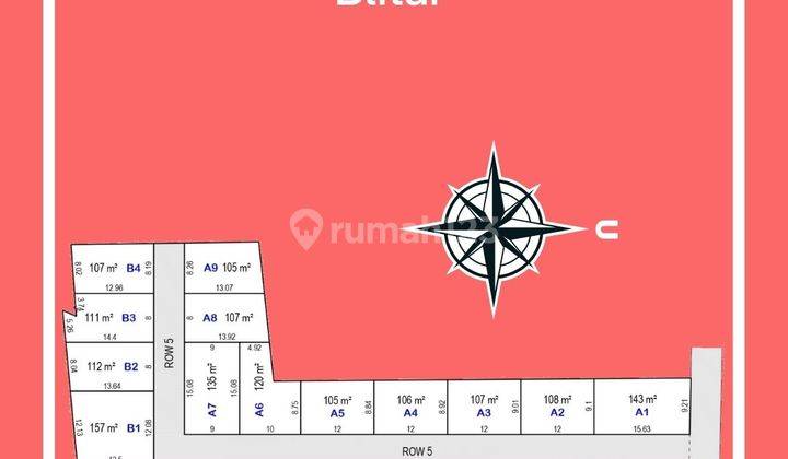Dijual Tanah Strategis Di Blitar Hanya 1 Juta An M2 4