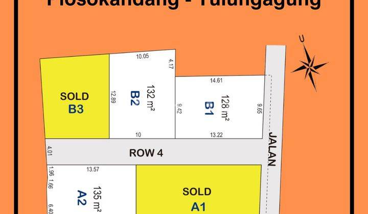 Dijual Tanah Kapling Tulungagung Dekat Rsud Dr. Iskak 2