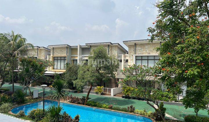 Rumah 3 Lantai Depan Taman Rapi Siap Huni Primavera Foresta BSD 1