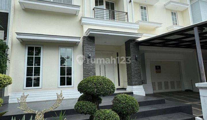 Jual Cepat! Rumah View Cantik Fully Furnished Super Rapi Aquamarine Gading Serpong Tangerang 1