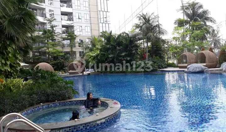 2 Bedroom Semi-Furnished Apartment, The Mansion Kemayoran, Central Jakarta