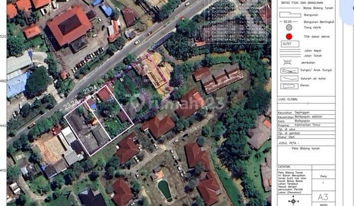 Dijual Tanah Dekat Samasat Dan Mcdonald s Di Jl. Mulawarman Batakan 1