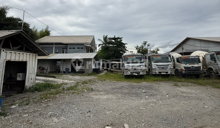 Dijual Tanah dan Bangunan Gudang / Workshop Jl Aw Syahrani Somber - Rk