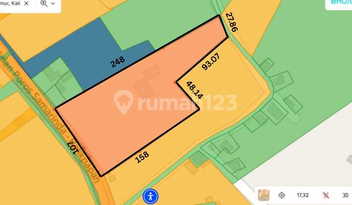 3, Parking Available) Sold: Land 1.9 Ha on Jl. Soekarno Hatta Kilometer 18 - Pr 
(L + parking available)