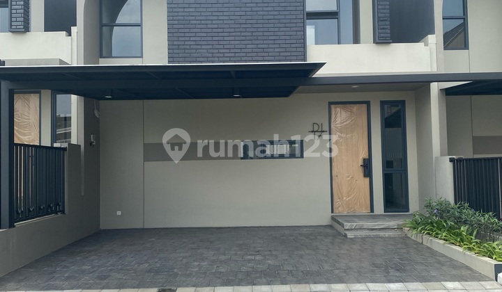 tampak depan cluste arsa villa bogor indah