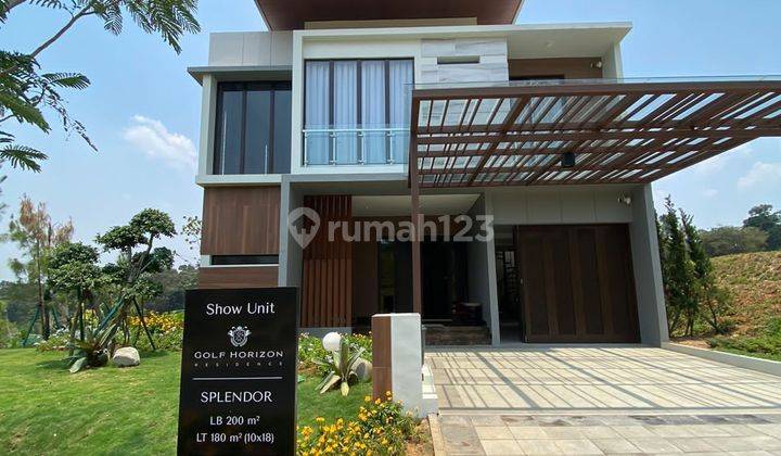 Rumah 2 Lantai di Citra City Sentul dengan view Golf 1