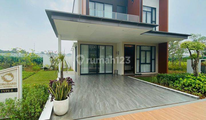 Rumah 2 Lantai luxury model glass home cantik 2