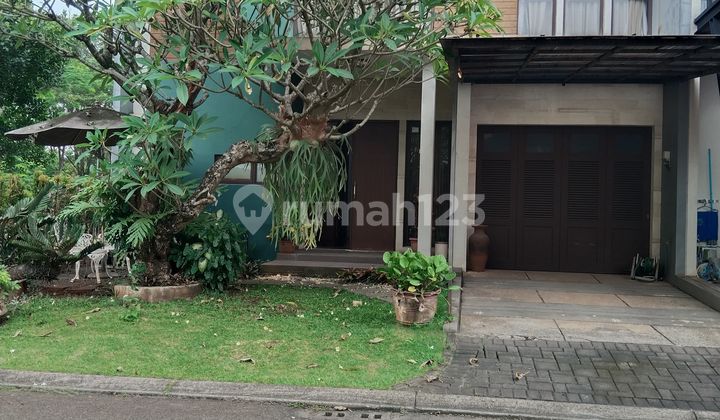 Rumah 2 Lantai Hadap Utara, Siap Huni, Bagus Dan Furnish Di Ritzone Bsd Tangerang