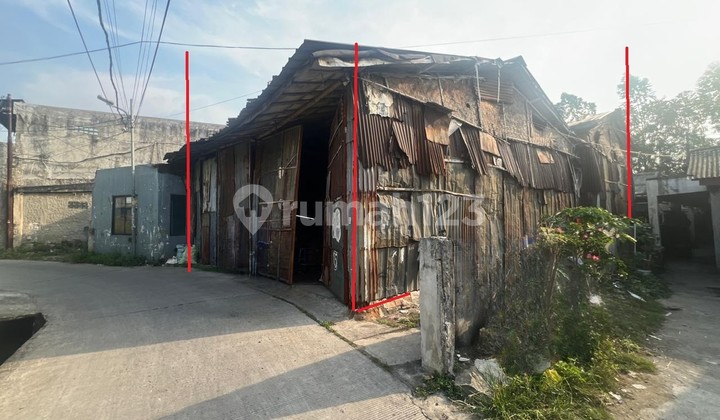 Dijuial Tanah Exs Gudang di Jl. Tanjung Pura 4, Kalideres