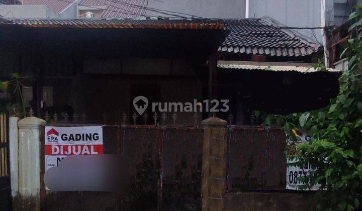 Murah! Kelapa Gading, Akses Bagus! Rumah Hitung Tanah Kelapa Puan Rumah Shm Butuh Renovasi Atau Bangun Uiang Hadap Utara 1