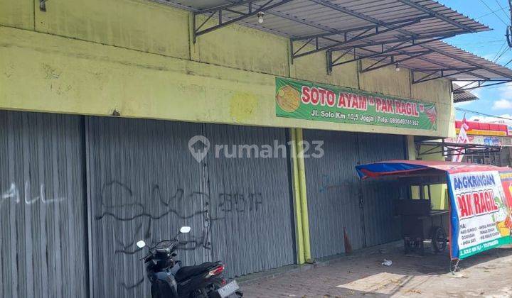 Dijual Ruang Usaha Dekat Stasiun Maguwo Jogja 1