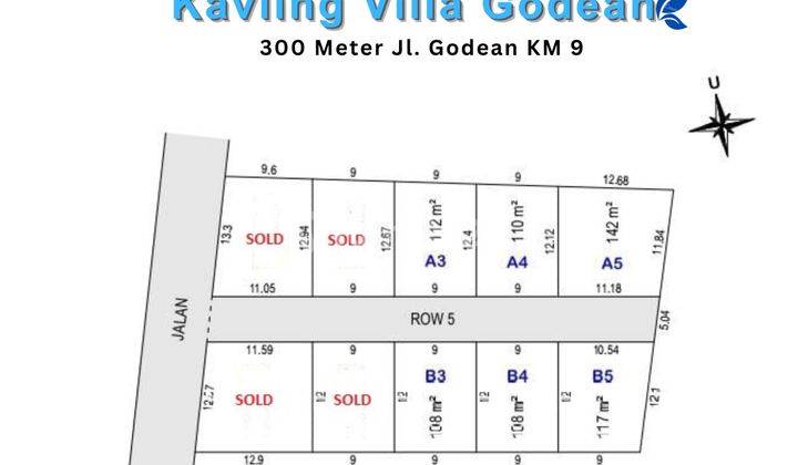 3 Menit Pasar Godean, Tanah Cocok Hunian, Tepi Aspal, View Sawah 5