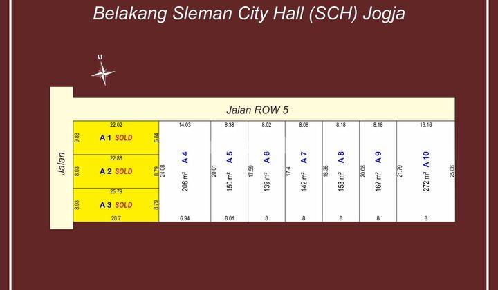 8 Menit Hotel Hyatt Palagan Jogja, Tanah Area Perumahan 4