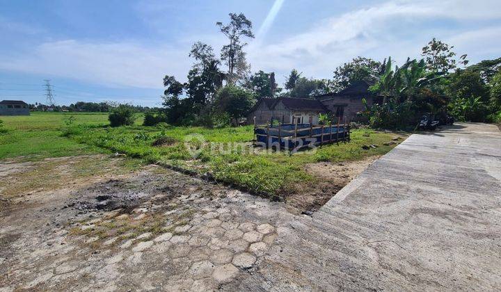 Dekat Pemda Bantul, Tanah Cocok Hunian View Sawah, Siap AJB 1