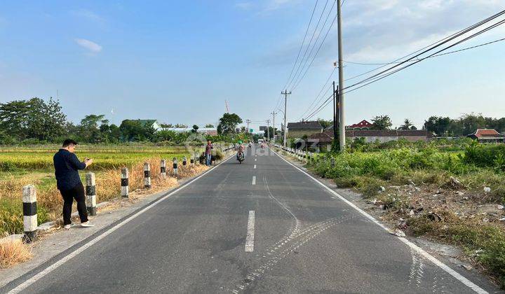 Tanah Godean Dekat SMAN 1 Godean, Cocok untuk Hunian 2