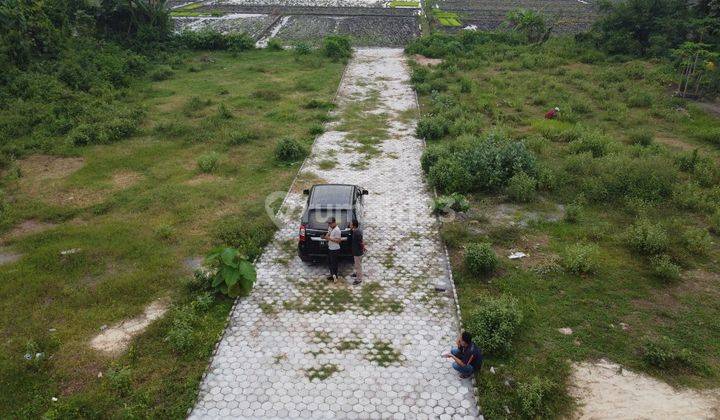 Dekat Pemda Bantul, Tanah Cocok Hunian View Sawah, Siap AJB 2