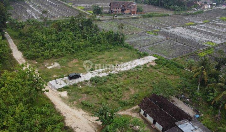 Dekat Pemda Bantul, Tanah Cocok Hunian View Sawah, Siap AJB 1