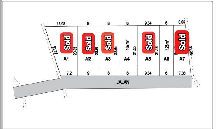 Tanah Standar Perumahan Jogja, 3 Menit Pakuwon Mall, Siap Bangun 1