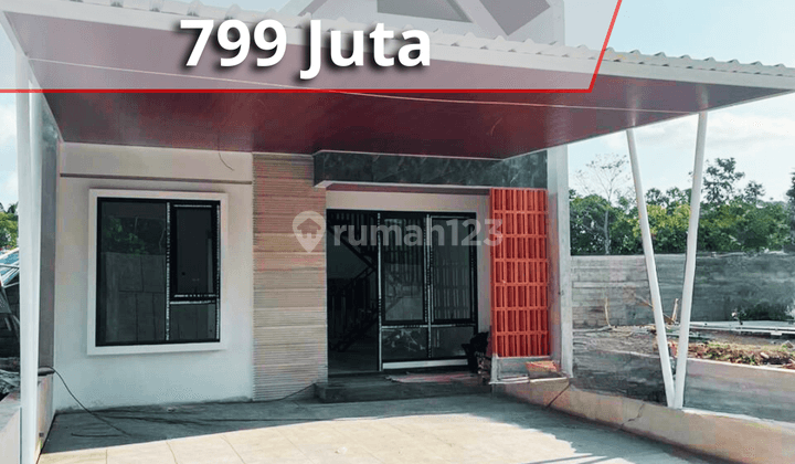 Rumah Baru Dalam Perumahan Palagan Km.10, Akses Papasan 1