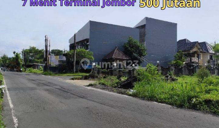 Tanah Tepi Jalan Raya Jogja, 7 Menit Terminal Jombor, SHM 1