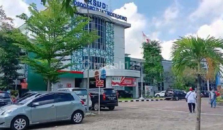 Luas 500 an M2, Dijual Tanah Tepi Jalan Utama Bojonegoro, Sertipikat SHM 2