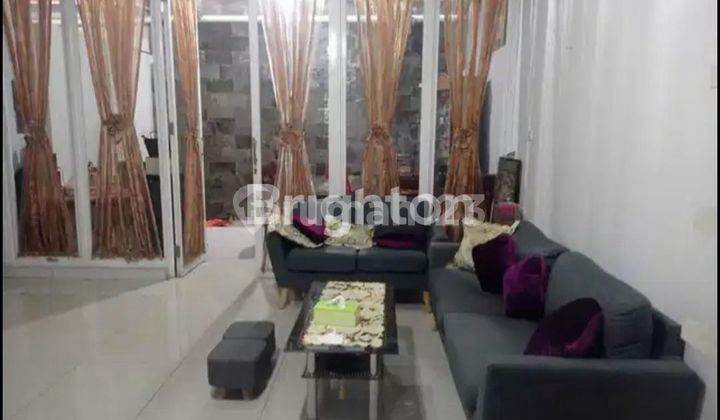 Rumah Posisi Hook Fully Furnished Siap Huni di Perumahan Indah Johor Medan 2