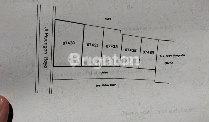 Tanah Strategis Di Cirendeu, Cipytat, dekat MRT