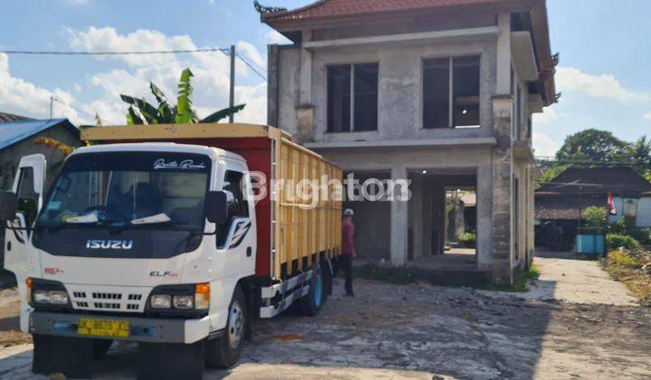 Tanah Gratis Bangunan Mewah Setengah Jadi View Sawah, Gunung dan Laut 2