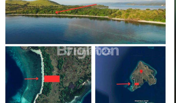 LAND WITH A BEACHFRONT IN BEAUTIFUL SEBABI ISLAND NEAR LABUAN BAJO 1