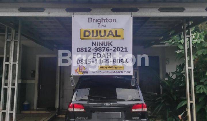 TURUN HARGA RUMAH SIAP HUNI DALAM CLUSTER KOTA WISATA DEKAT AKSES TOL 1