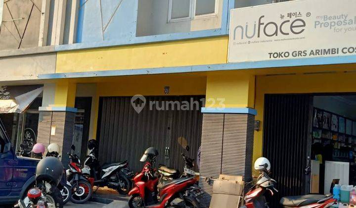 Ruko 2 lantai di daerah ramai dekat  perumahan Fajar Indah  1