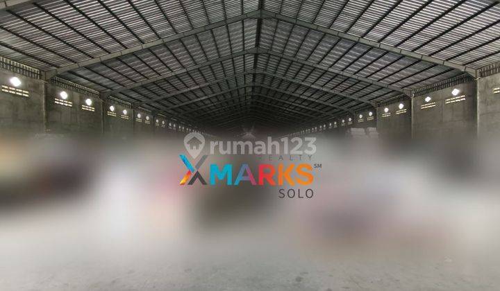 Gudang zona industri akses kontainer Klaten 2