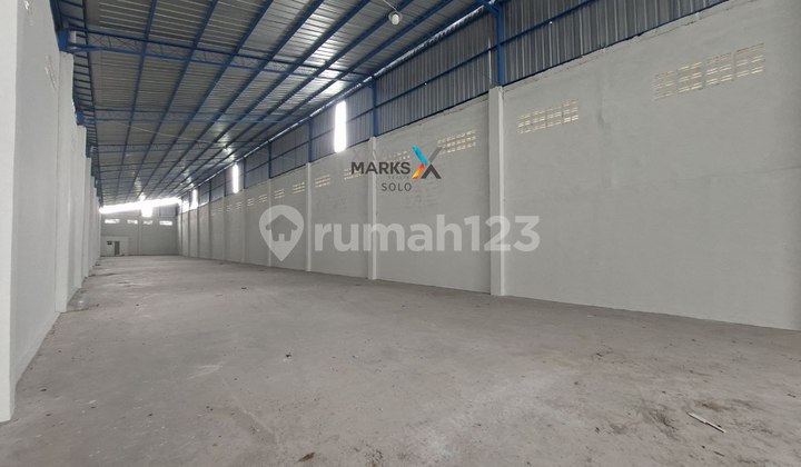 Sewa / Jual Gudang Bagus Akses Kontainer Wonosari Klaten