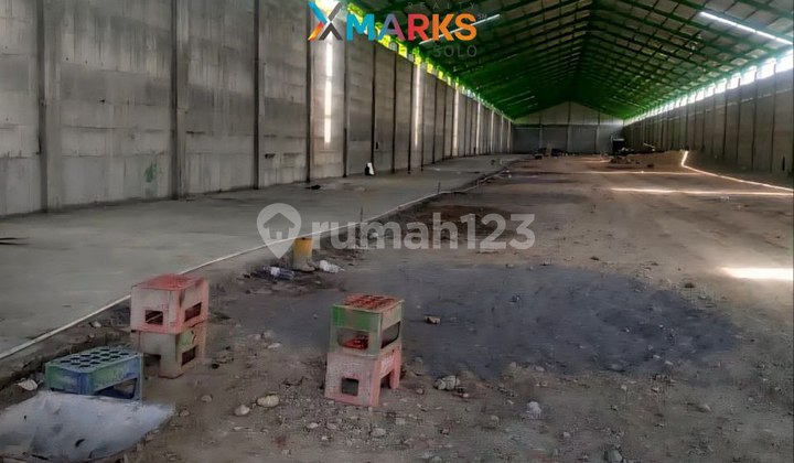 Ceper Klaten Industrial Zone Spacious Warehouse