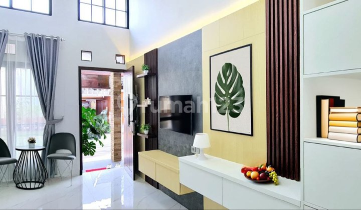Rumah Modern Minimalis Semi Furnished Siap Huni Gentan 2