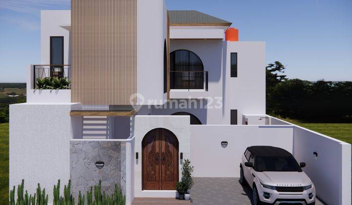 Rumah Semivilla Dengan Desain Kontemporer Modern 1