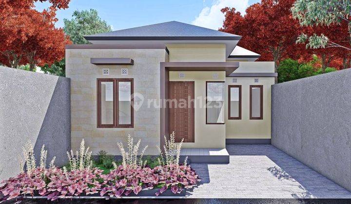 RUMAH MINIMALIS MODERN DI PEDUNGAN BPF1011 1