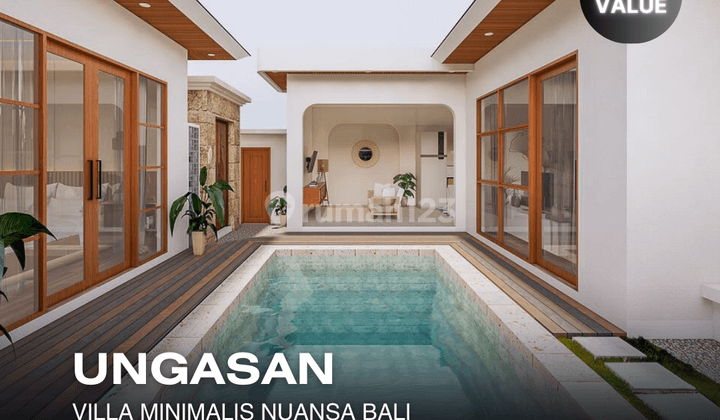 Villa Modern Gaya Bali Di Ungasan 1