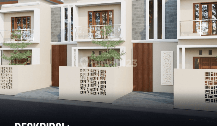 TOWNHOUSE MODERN TYPE 85 HOUSE DI GATSU BARAT 2