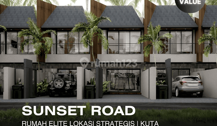 RUMAH MODERN STRATEGIS 2KT DI SUNSET ROAD 1