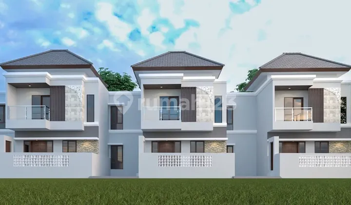 Rumah 2 Lantai Gaya Tropis Modern Di Jimbaran Dekat Ke Bandara Bpf1590
