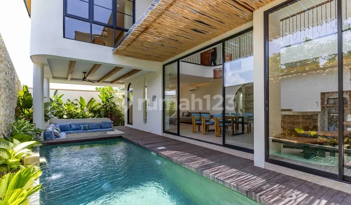 Bpf1689 Villa Modern Tropical Mediterania 3 Br Baru Di Ungasan 