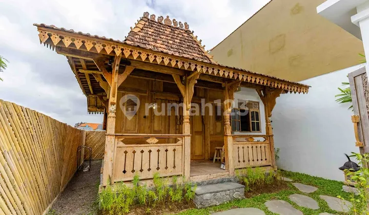 Traditional Joglo Style Villa with Rice Field View in Renon Bpf1623