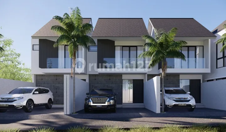 Rumah Modern Contemporer Di Renon Bpf1574