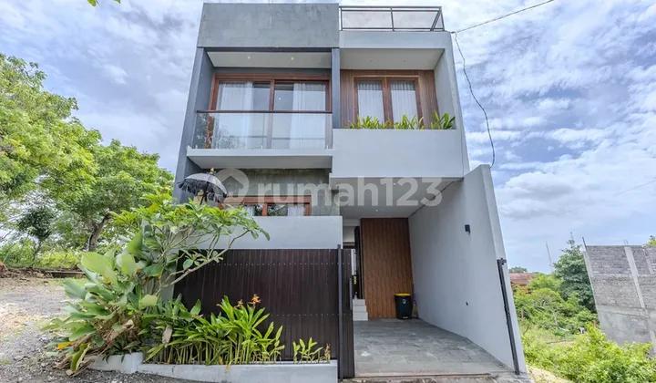 Bpf1784 Modern Luxury Villa with Panoramic GWK View in Nusa Dua