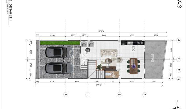 Rumah Modern SHM 2LT Di Waturenggong Area Strategis 2