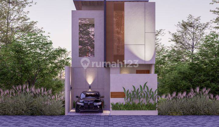 VILLA MODERN MINIMALIS DI SEMINYAK AREA PARIWISATA 1