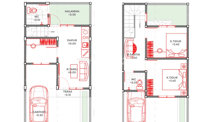 Rumah Kota Modern 2BR Di Ubung Lokasi Strategis 2