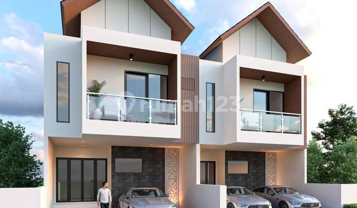 Rumah Modern 3KT Di Sesetan BPF1518 lokasi strategis 2
